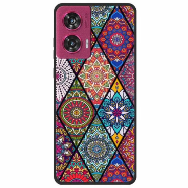 Maskica Za Motorola Edge 50 Fusion Cvijet Mandala