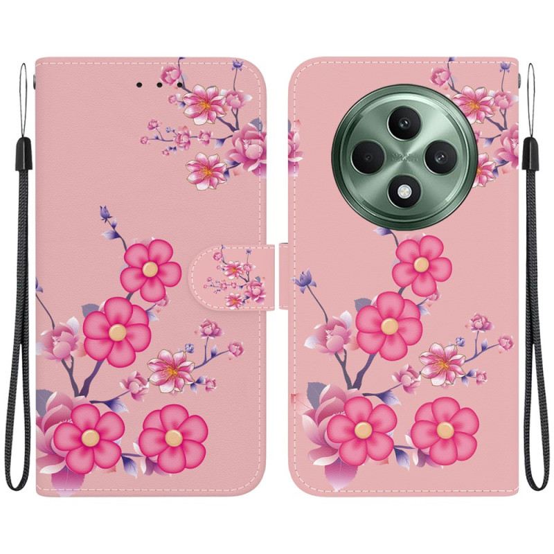 Flip Futrola Oppo Reno 12f 5g Maskice Za Mobitele Sakura S Remenom