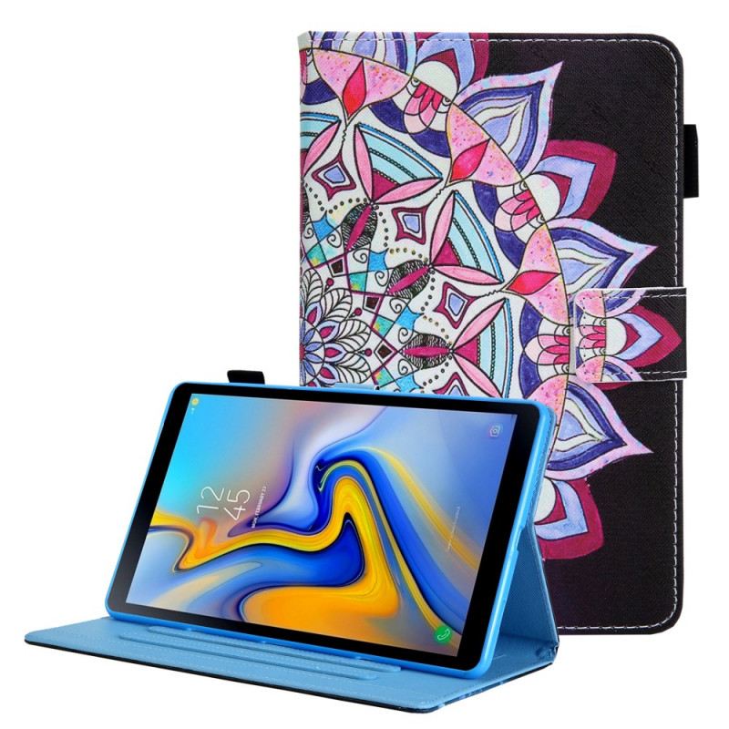 Kožna Futrola Samsung Galaxy Tab A8 (2021) Grafička Mandala