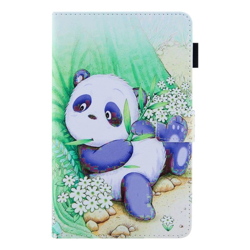 Kožna Futrola Samsung Galaxy Tab A8 (2021) Slatka Panda