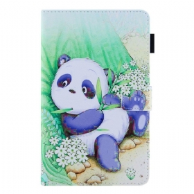 Kožna Futrola Samsung Galaxy Tab A8 (2021) Slatka Panda