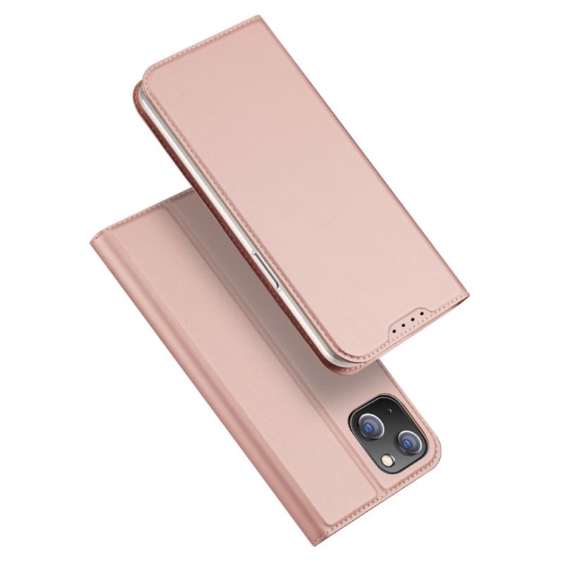 Flip Futrola iPhone 15 Plus Kožna Futrola Skin-pro Serija Dux Ducis