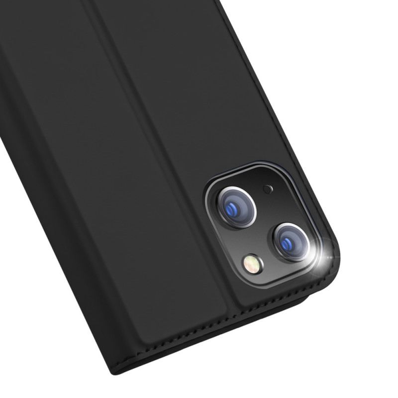 Flip Futrola iPhone 15 Plus Kožna Futrola Skin-pro Serija Dux Ducis