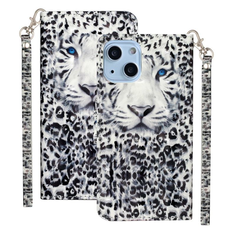 Futrola iPhone 15 Plus 3d Leopard S Remenom