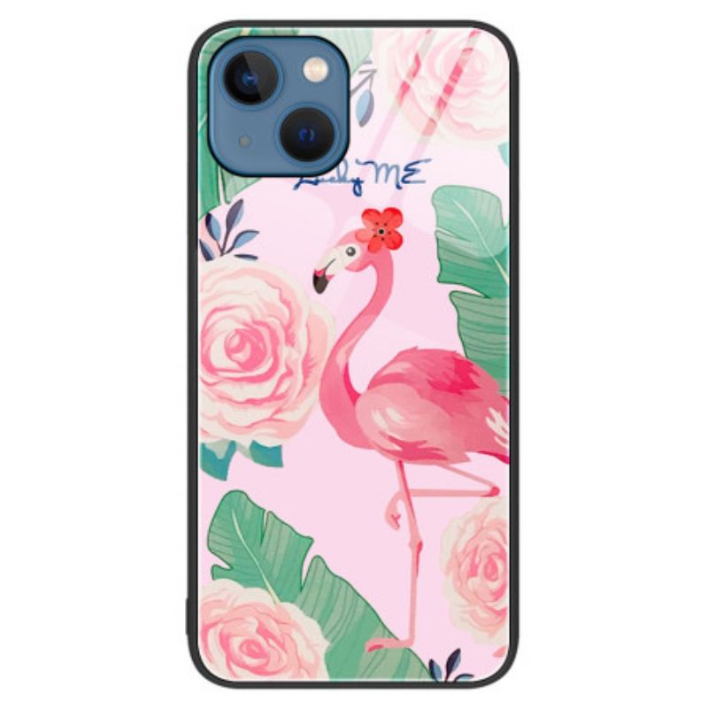 Maskica iPhone 15 Plus Flamingo Kaljeno Staklo