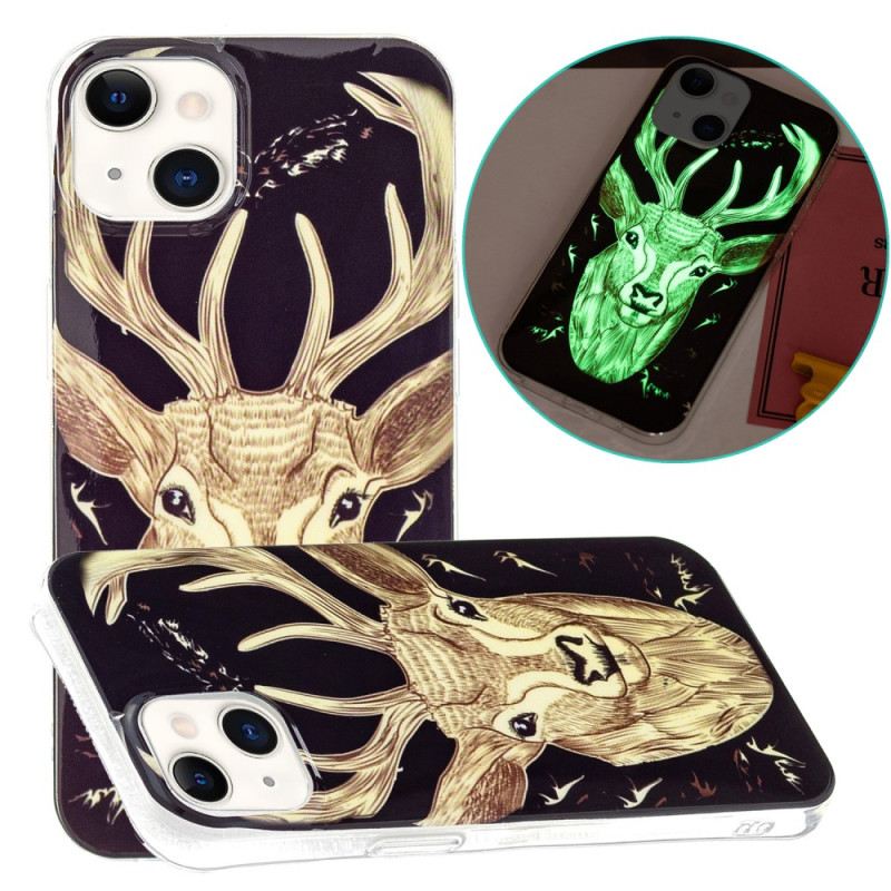 Maskica iPhone 15 Plus Fluorescentni Jelen