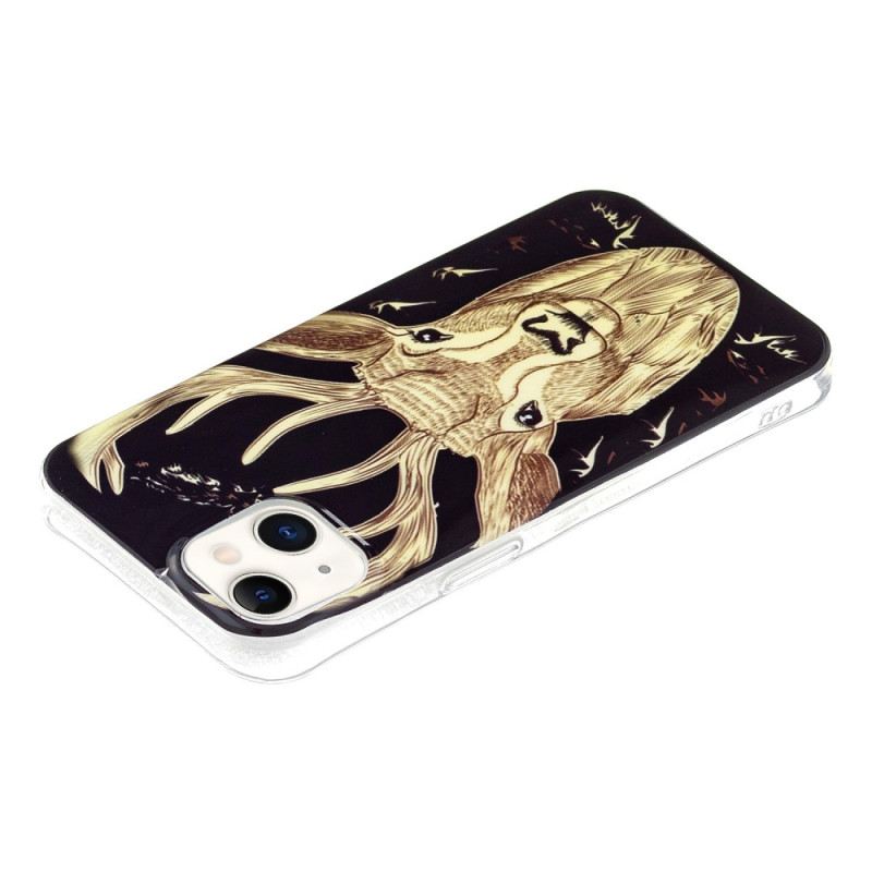 Maskica iPhone 15 Plus Fluorescentni Jelen