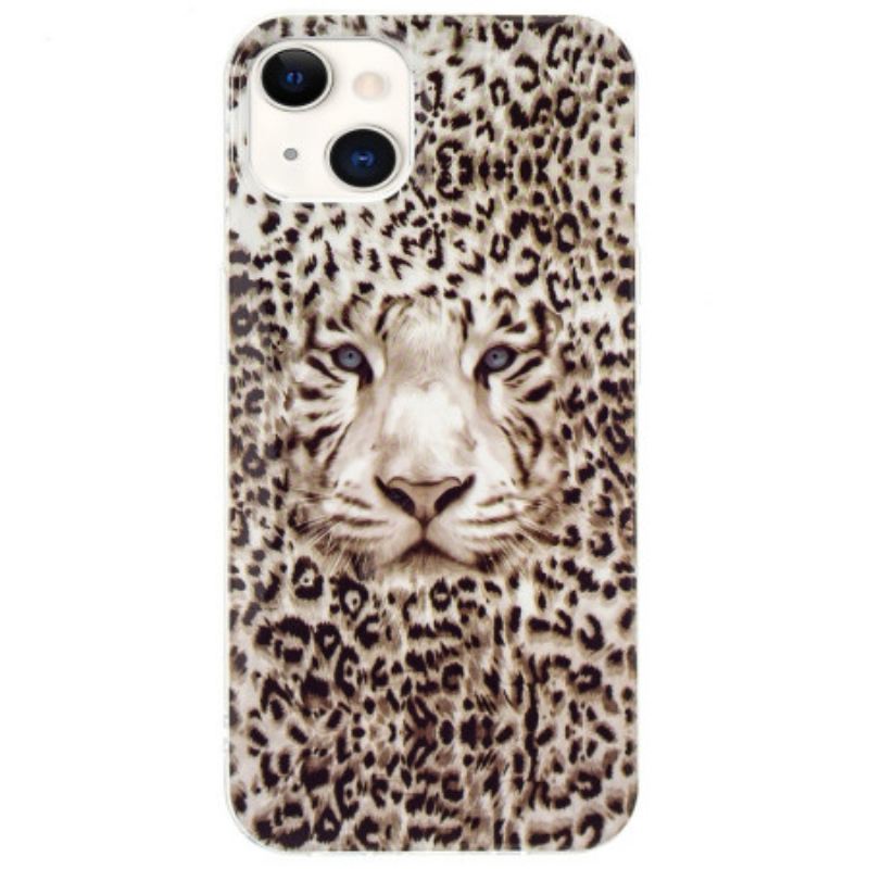 Maskica iPhone 15 Plus Fluorescentni Leopard