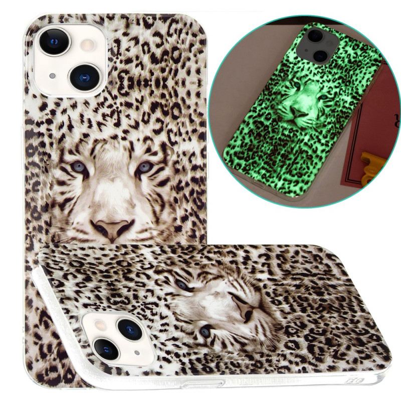 Maskica iPhone 15 Plus Fluorescentni Leopard