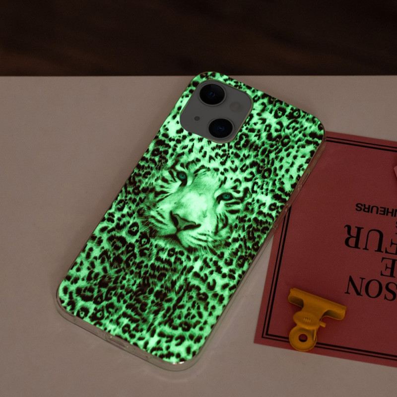 Maskica iPhone 15 Plus Fluorescentni Leopard