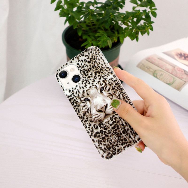 Maskica iPhone 15 Plus Fluorescentni Leopard