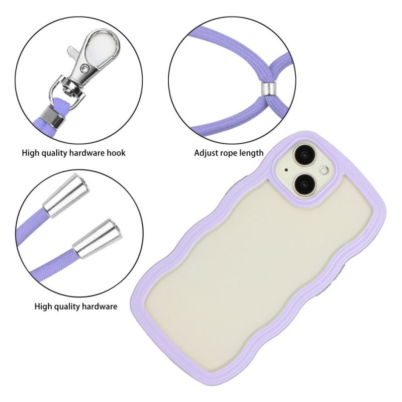 Maskica iPhone 15 Plus Zig Zag Kabel