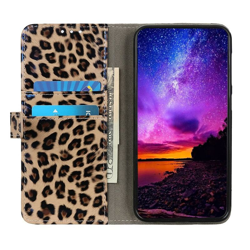 Kožna Futrola iPhone 13 Pro Max Obični Leopard