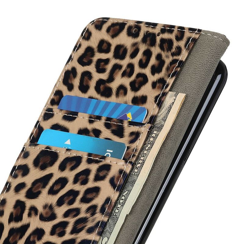 Kožna Futrola iPhone 13 Pro Max Obični Leopard