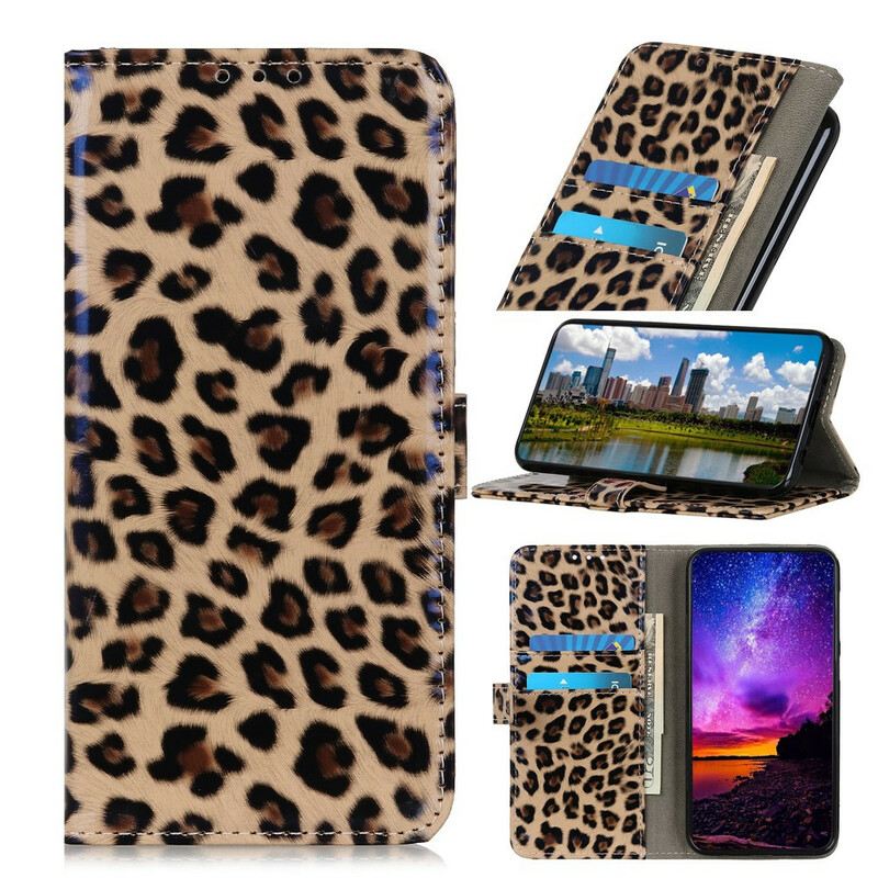 Kožna Futrola iPhone 13 Pro Max Obični Leopard