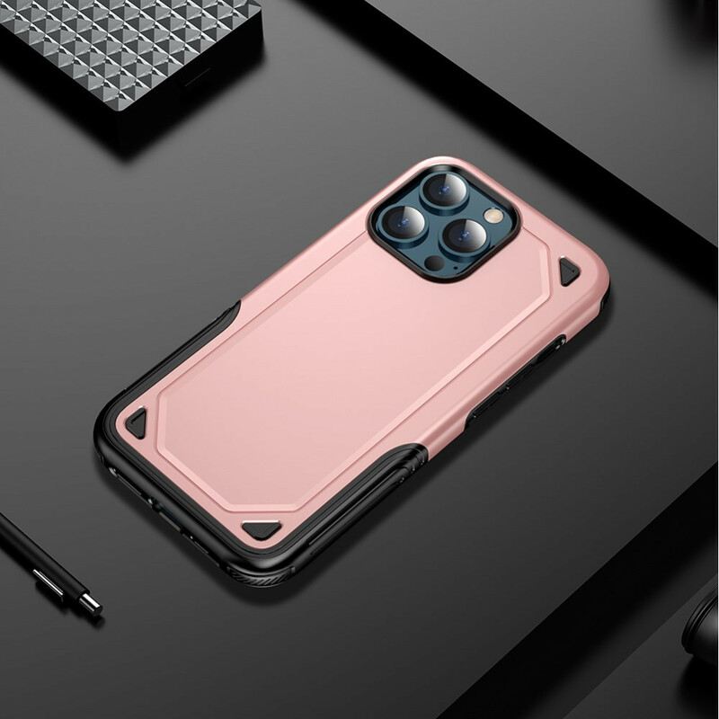 Maskica iPhone 13 Pro Max Efekt Metala Oklopa