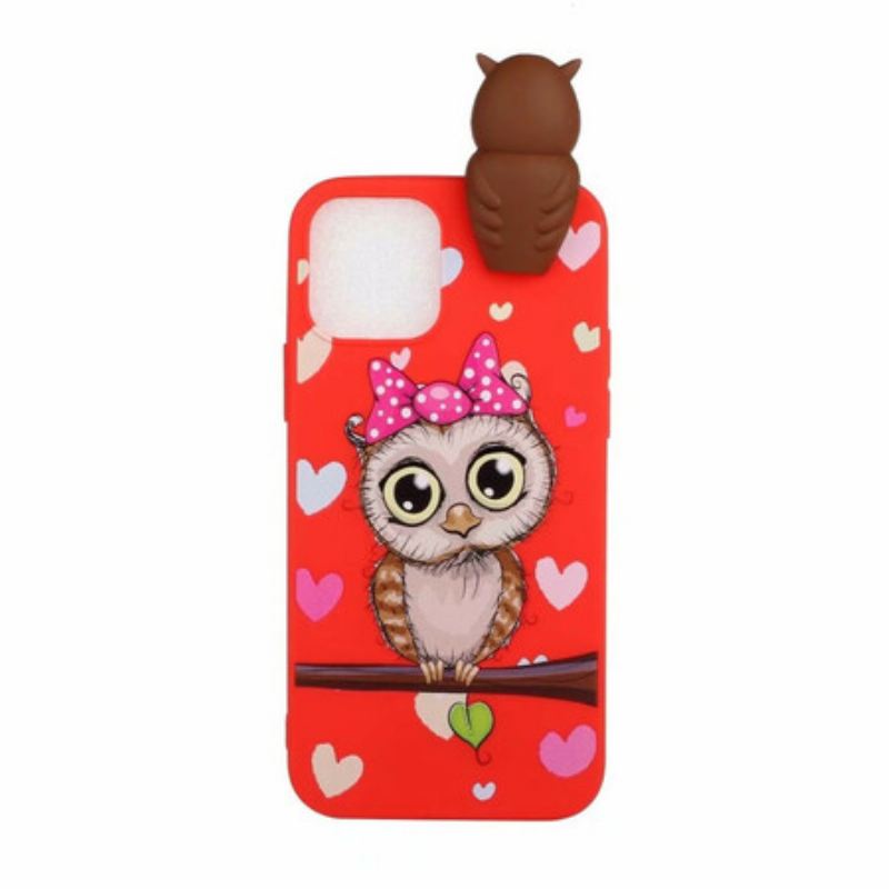 Maskica iPhone 13 Pro Max Gospođica Sova 3d