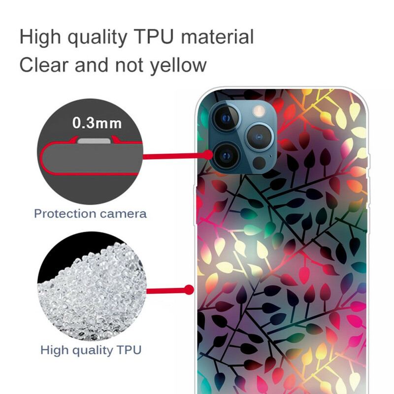 Maskica iPhone 13 Pro Max Lišće