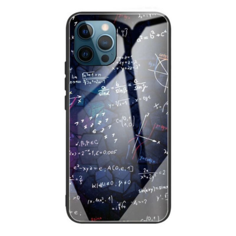 Maskica iPhone 13 Pro Max Matematički Izračuni Kaljenog Stakla