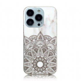 Maskica iPhone 13 Pro Max Mramorirana Mandala