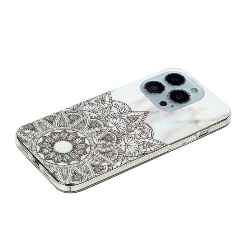 Maskica iPhone 13 Pro Max Mramorirana Mandala