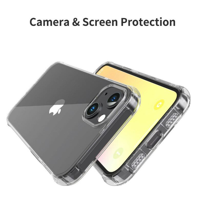 Maskica iPhone 13 Pro Max Prozirni Leeu Zaštitni Jastuci