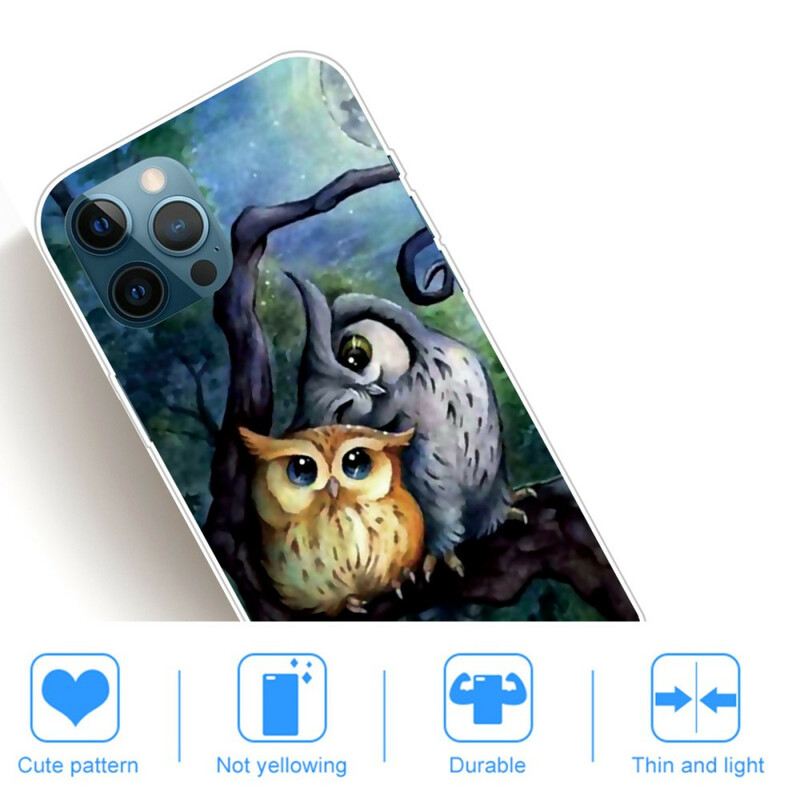 Maskica iPhone 13 Pro Max Slikanje Sova