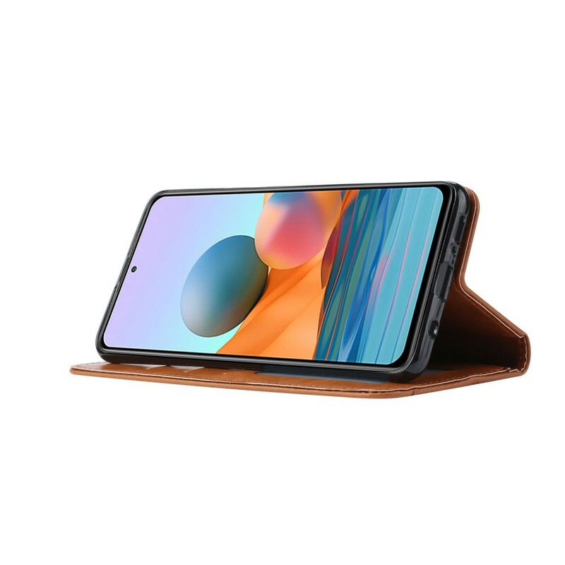 Flip Futrola Xiaomi Redmi Note 10 / 10S Kožna Futrola Držač Kartica Od Umjetne Kože