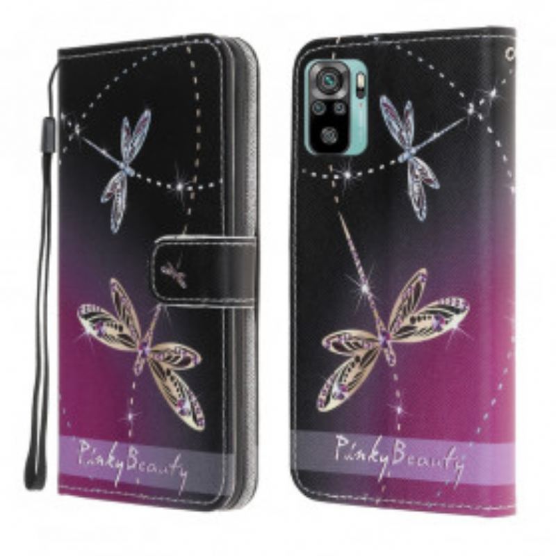 Futrola Xiaomi Redmi Note 10 / 10S Dragonflies S Remenčićima