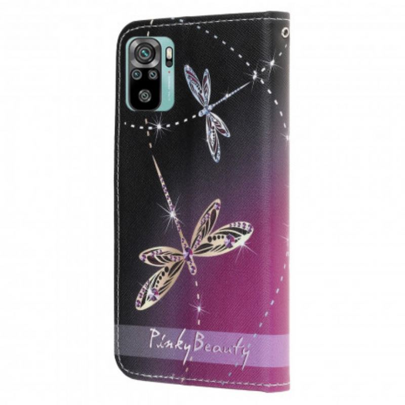 Futrola Xiaomi Redmi Note 10 / 10S Dragonflies S Remenčićima