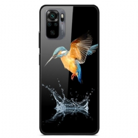 Maskica Xiaomi Redmi Note 10 / 10S Crown Bird Kaljeno Staklo