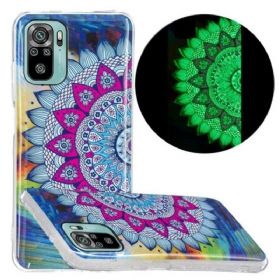 Maskica Xiaomi Redmi Note 10 / 10S Fluorescentna Šarena Mandala