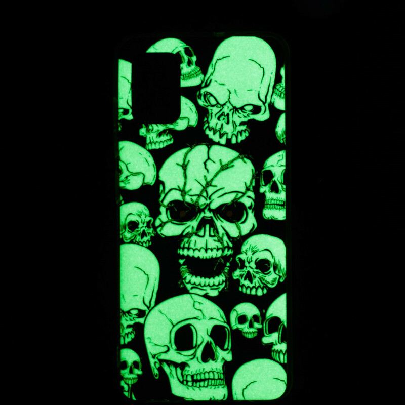 Maskica Xiaomi Redmi Note 10 / 10S Fluorescentne Lubanje