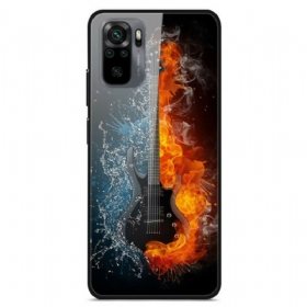 Maskica Xiaomi Redmi Note 10 / 10S Gitara Od Kaljenog Stakla