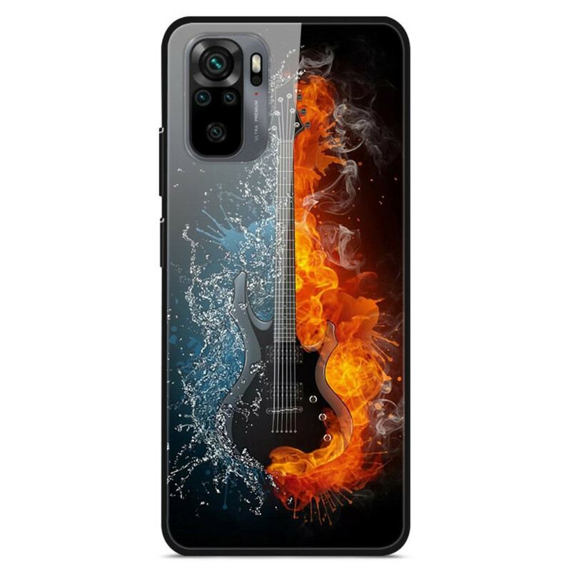 Maskica Xiaomi Redmi Note 10 / 10S Gitara Od Kaljenog Stakla