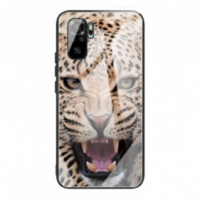 Maskica Xiaomi Redmi Note 10 / 10S Leopard Kaljeno Staklo