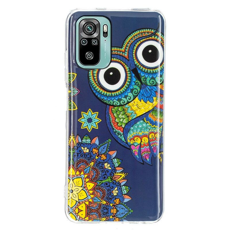 Maskica Xiaomi Redmi Note 10 / 10S Mandala Fluorescentne Sove