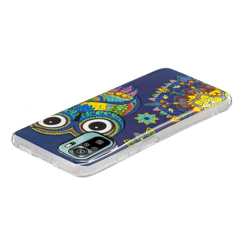 Maskica Xiaomi Redmi Note 10 / 10S Mandala Fluorescentne Sove