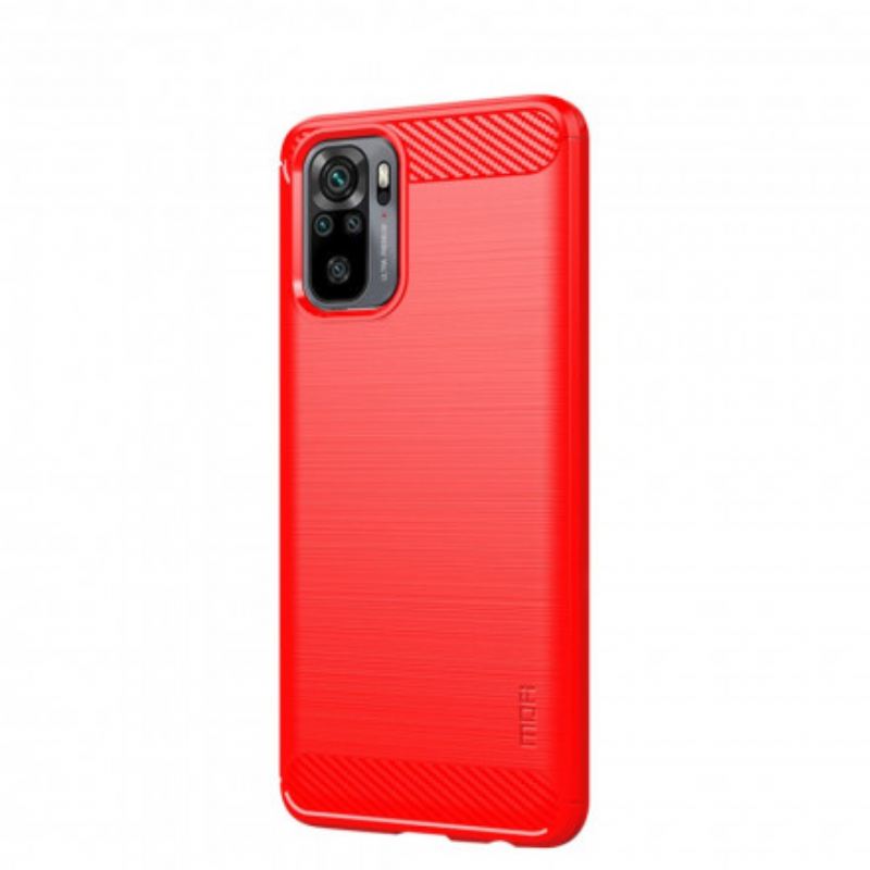 Maskica Xiaomi Redmi Note 10 / 10S Mofi Brušena Karbonska Vlakna