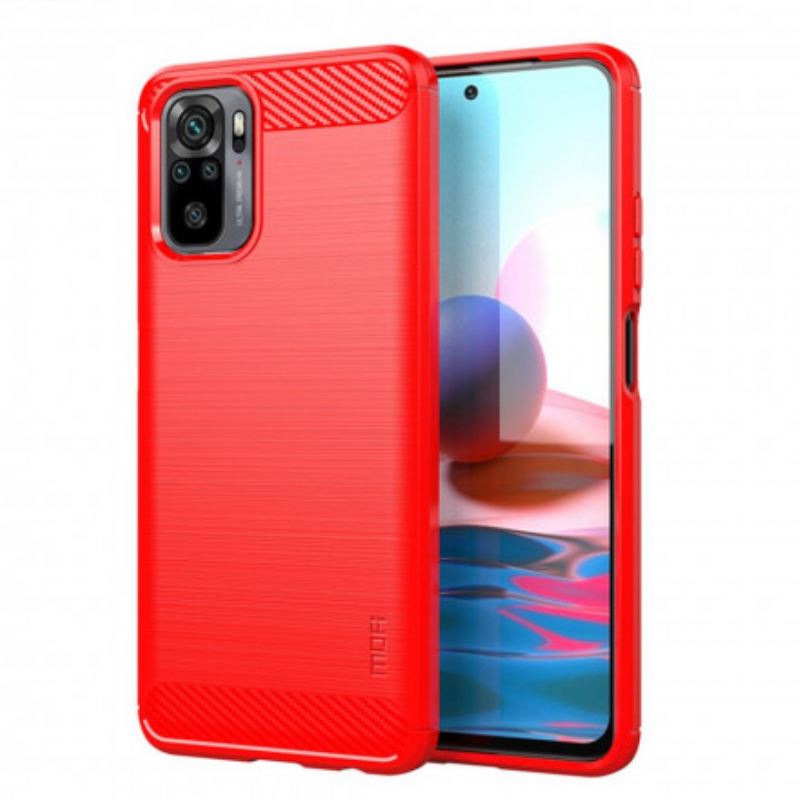 Maskica Xiaomi Redmi Note 10 / 10S Mofi Brušena Karbonska Vlakna