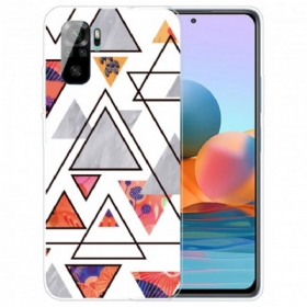 Maskica Xiaomi Redmi Note 10 / 10S Mramorni Trokuti