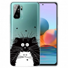 Maskica Xiaomi Redmi Note 10 / 10S Pogledajte Mačke