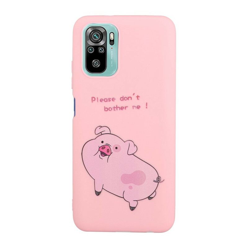 Maskica Xiaomi Redmi Note 10 / 10S Svinja S Poljupcem Uzicu