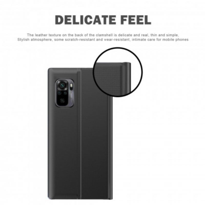 Maskica Xiaomi Redmi Note 10 / 10S Teksturirana Umjetna Koža