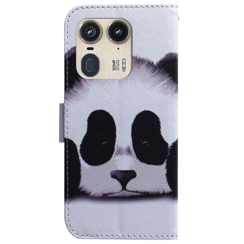 Kožna Futrola Motorola Edge 50 Ultra Panda