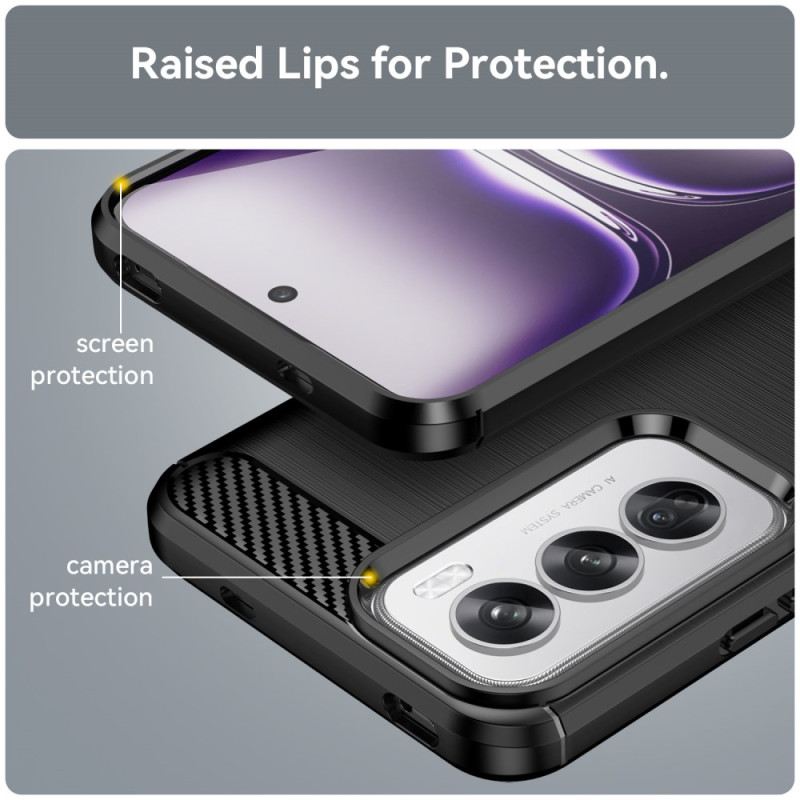 Maskica Oppo Reno 12 Pro 5g Tekstura Karbonskih Vlakana