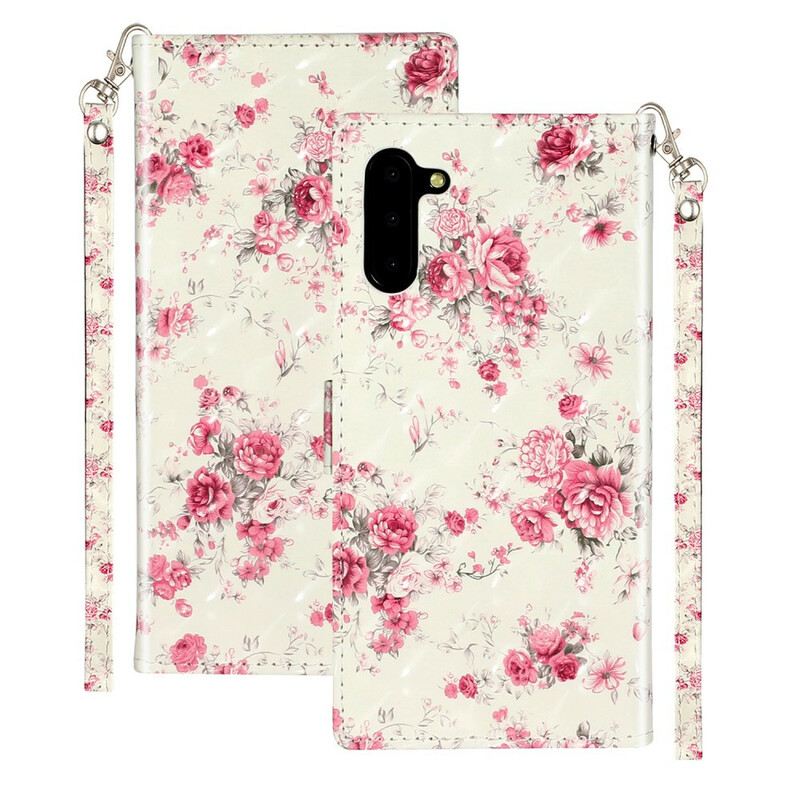 Futrola Samsung Galaxy Note 10 Remen Light Spot Flowers