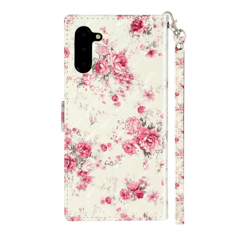 Futrola Samsung Galaxy Note 10 Remen Light Spot Flowers