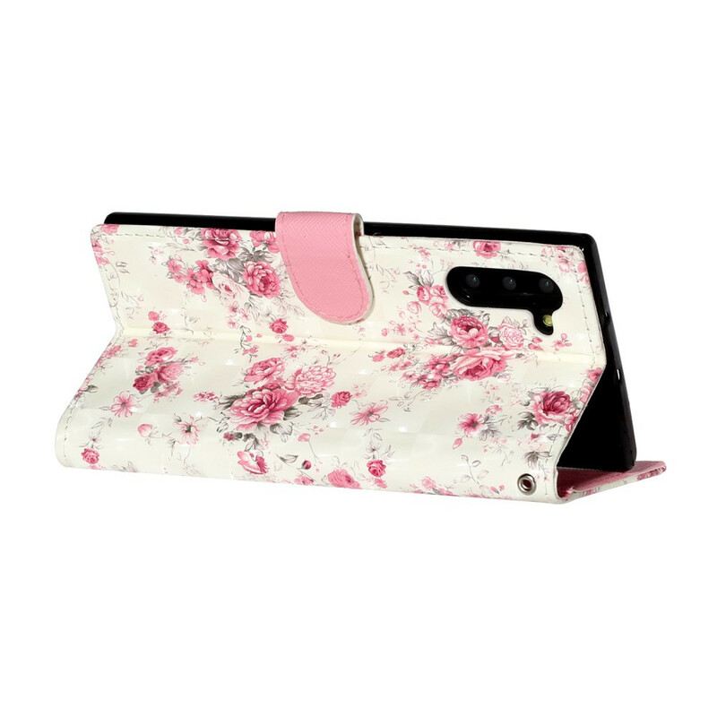 Futrola Samsung Galaxy Note 10 Remen Light Spot Flowers