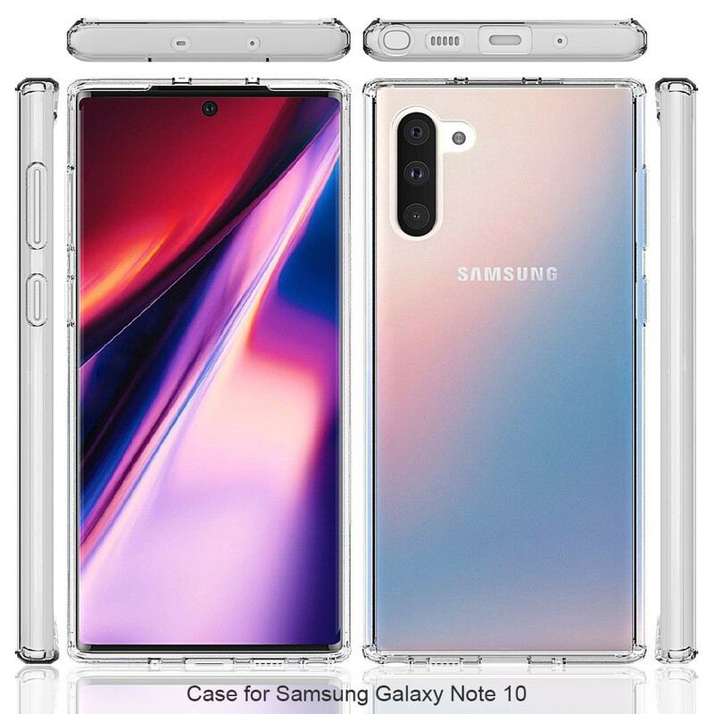 Maskica Samsung Galaxy Note 10 Prozirna I Akrilna